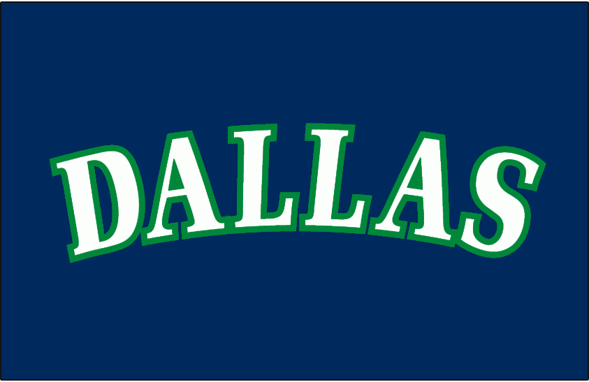 Dallas Mavericks 1993-2001 Jersey Logo iron on transfers for fabric